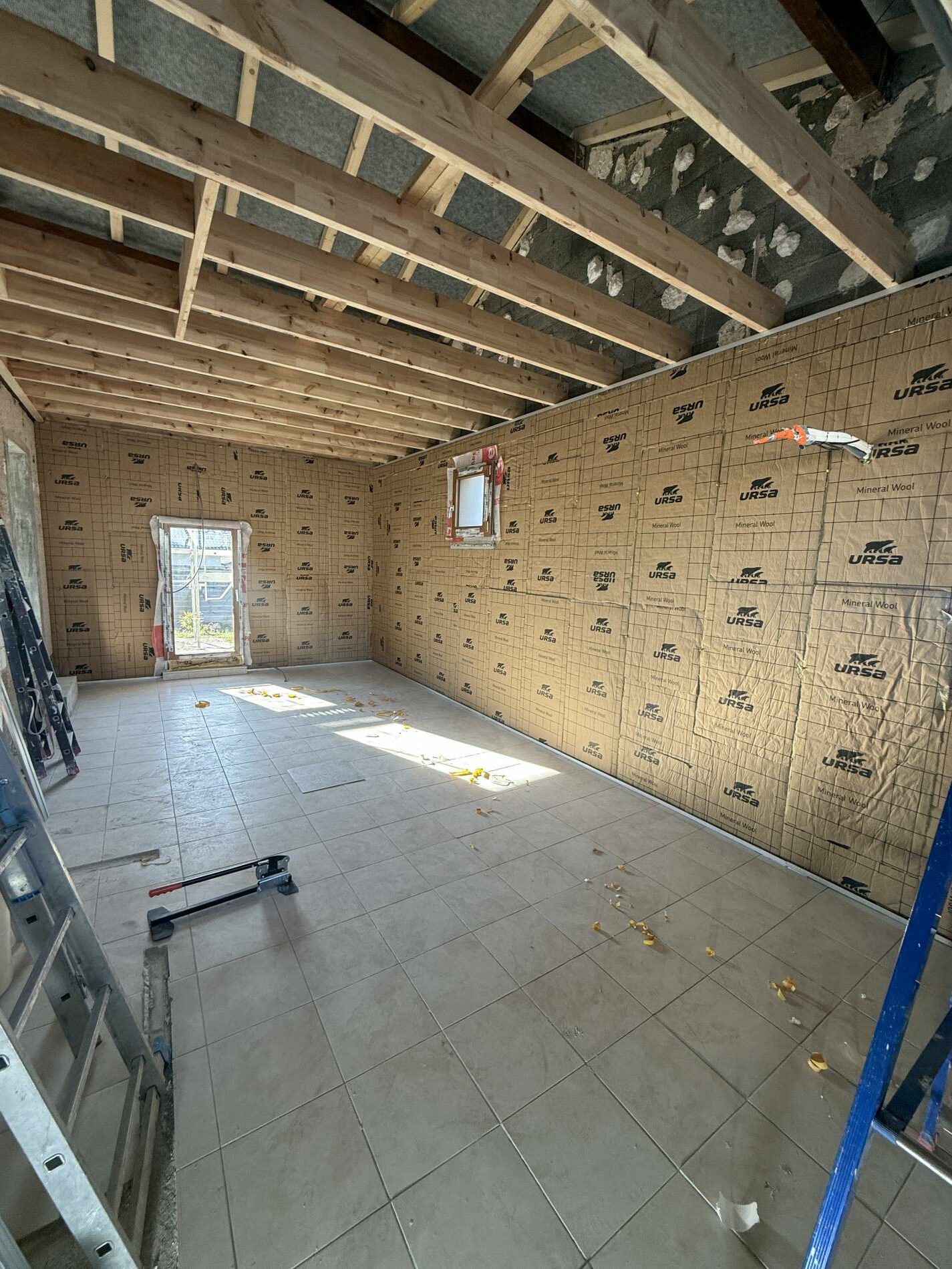 Avant les travaux d'isolation intérieure